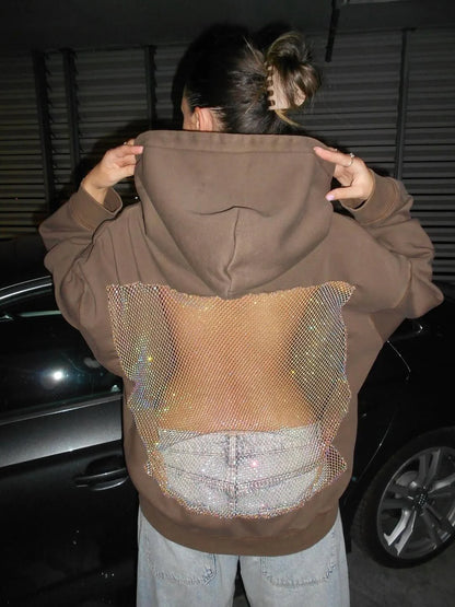 Hoodie Crystal-Back