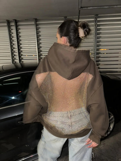 Hoodie Crystal-Back